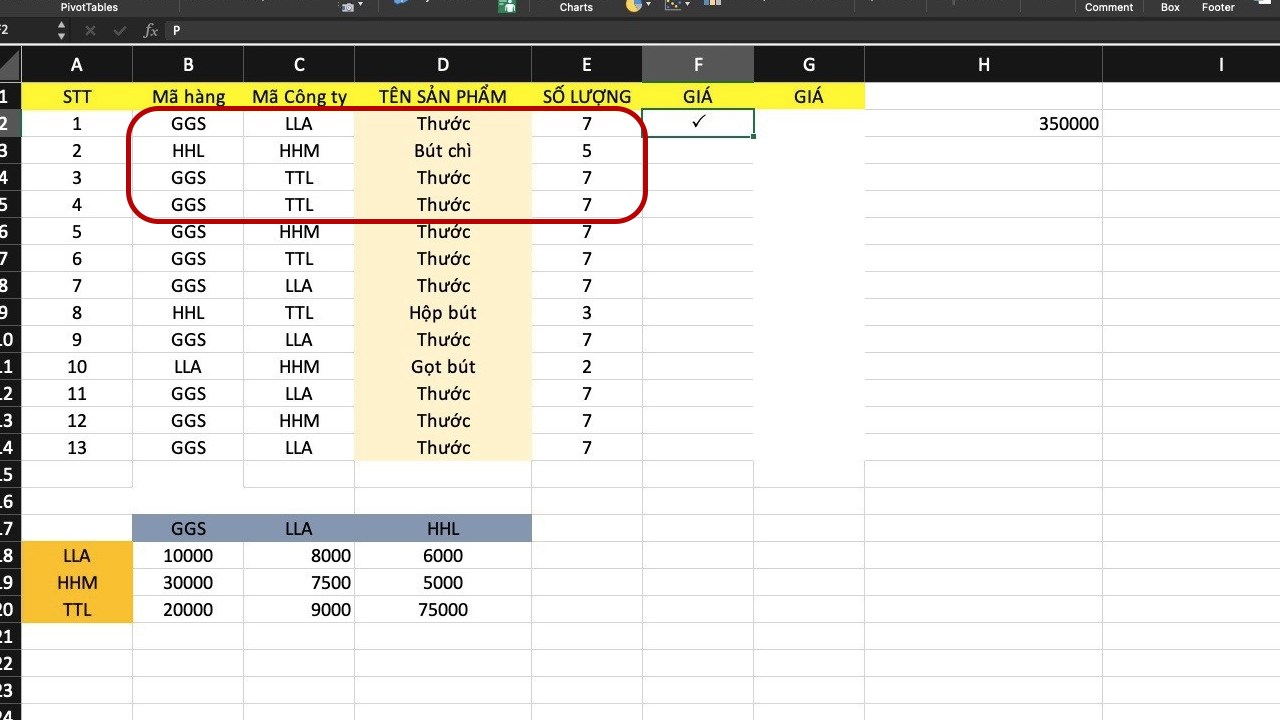  chụp ảnh màn hình trong Excel: