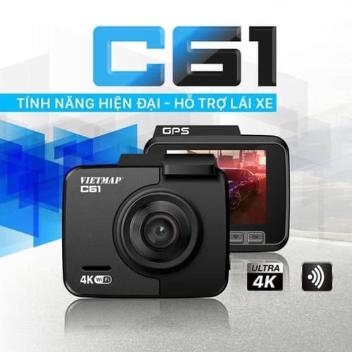 Camera hành trình VIETMAP C61 PRO - Chất lượng 4K