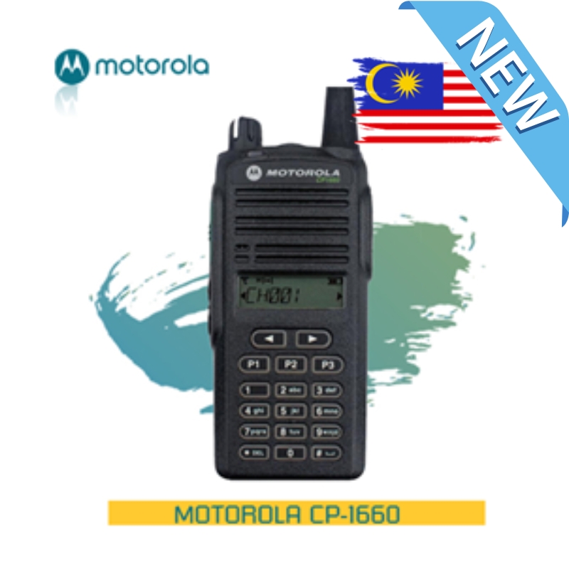 Bộ đàm Motorola CP1660 UHF/VHF | Bộ đàm chính hãng cao cấp