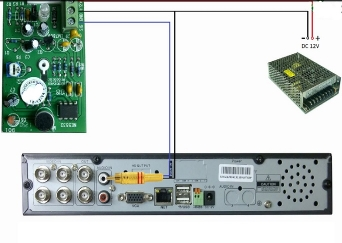 Cấp nguồn điện cho Micro để bật âm thanh camera Dahua