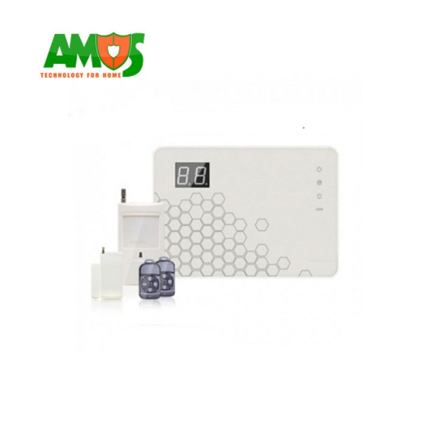 Báo kit báo động thông minh 32 vùng Amos AM-H3GSM