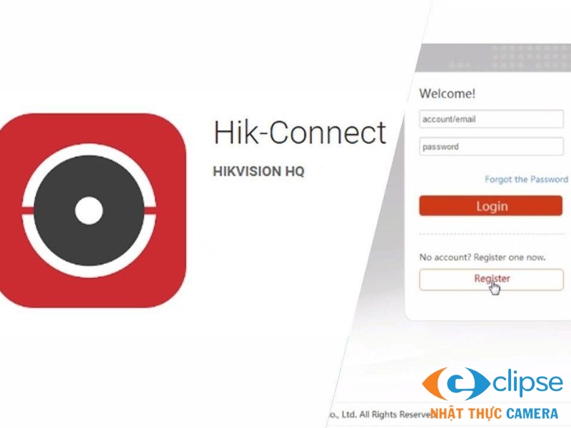 đăng ký tài khoản Hik-Connect