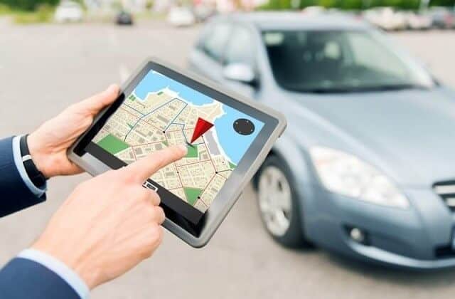 Cách định vị ô tô qua thiết bị định vị GPS
