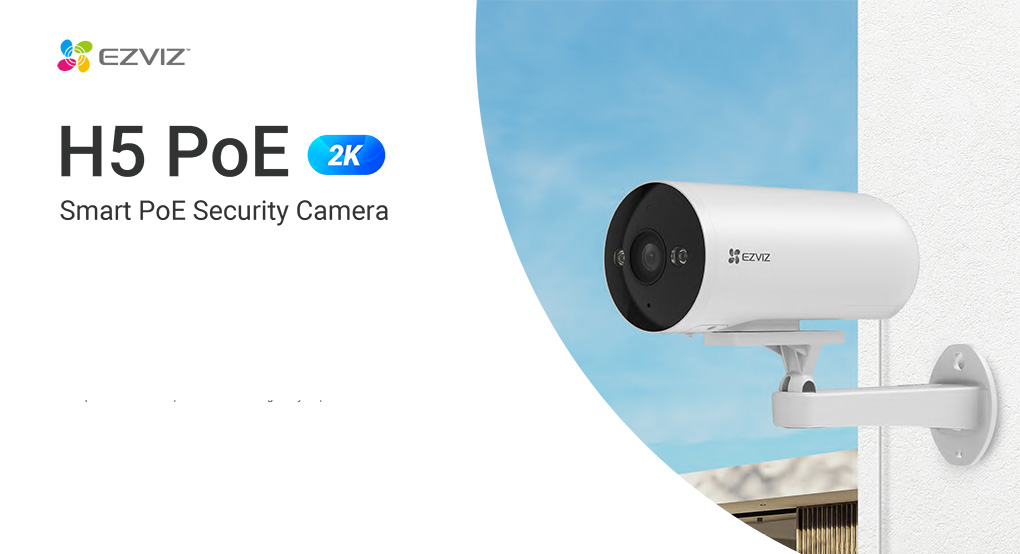 Camera ngoài trời EZVIZ CS-H5 2K POE