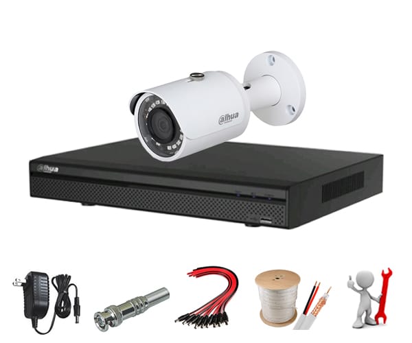 TRỌN BỘ 02 CAMERA DAHUA HD - 1.0MP