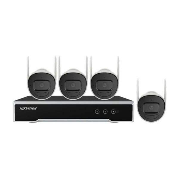 Trọn bộ 04 Camera IP Hikvision 