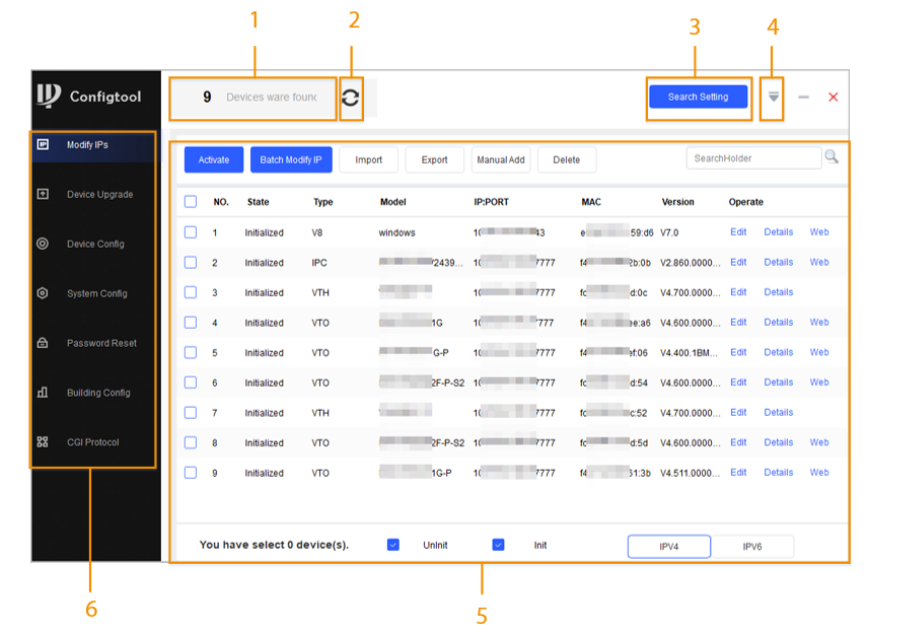 Hướng dẫn sử dụng phần mềm Dahua Config Tool