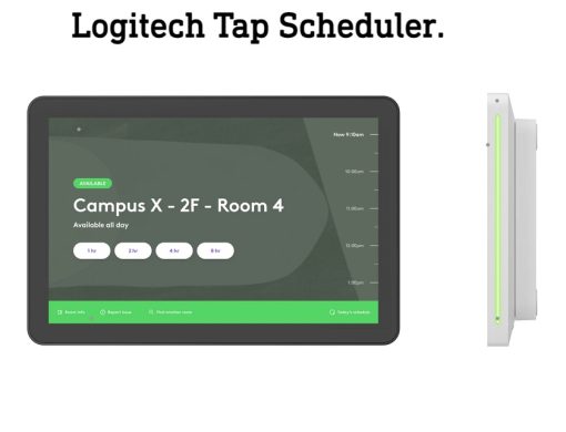 Màn hình điều khiển đặt lịch họp Logitech Tap Scheduler,Off-White