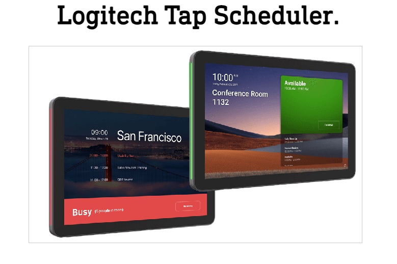 Màn hình điều khiển đặt lịch họp Logitech TAP SCHEDULER