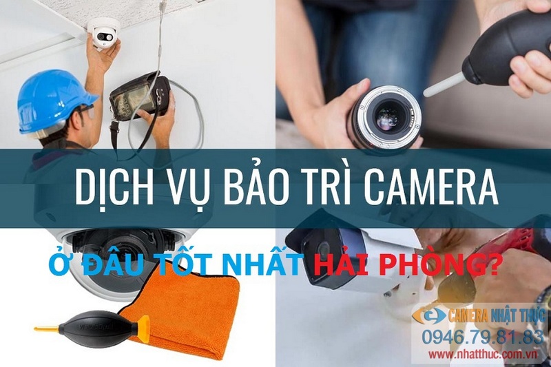 Quy trình bảo trì hệ thống lỗi camera an ninh