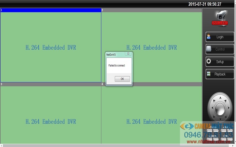 lỗi camera an ninh