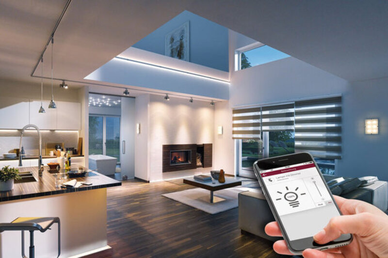 Hệ thống điều khiển ánh sáng thông minh của Smart Home