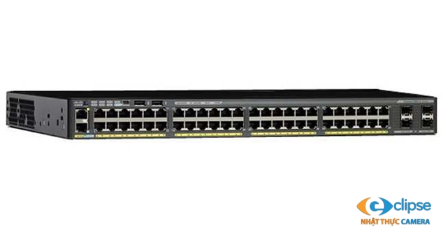 Switch PoE 48 cổng CISCO WS-C2960X-48TS-L