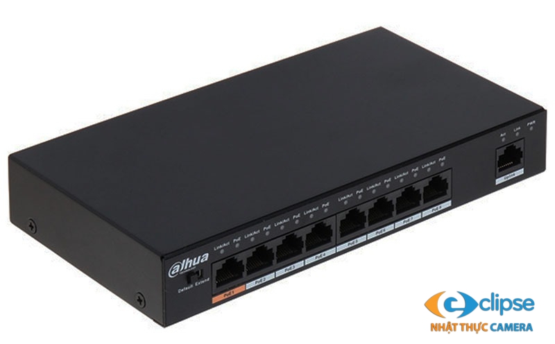 Switch POE 8 cổng dahua PFS3009-8ET-96