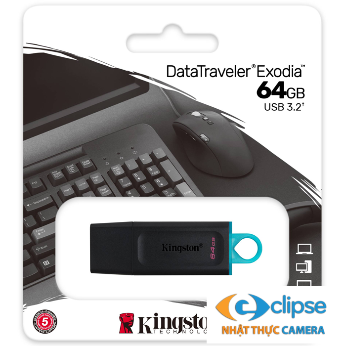 USB Kingston 64GB DataTraveler Exodia_DTX/64GB, 3.2