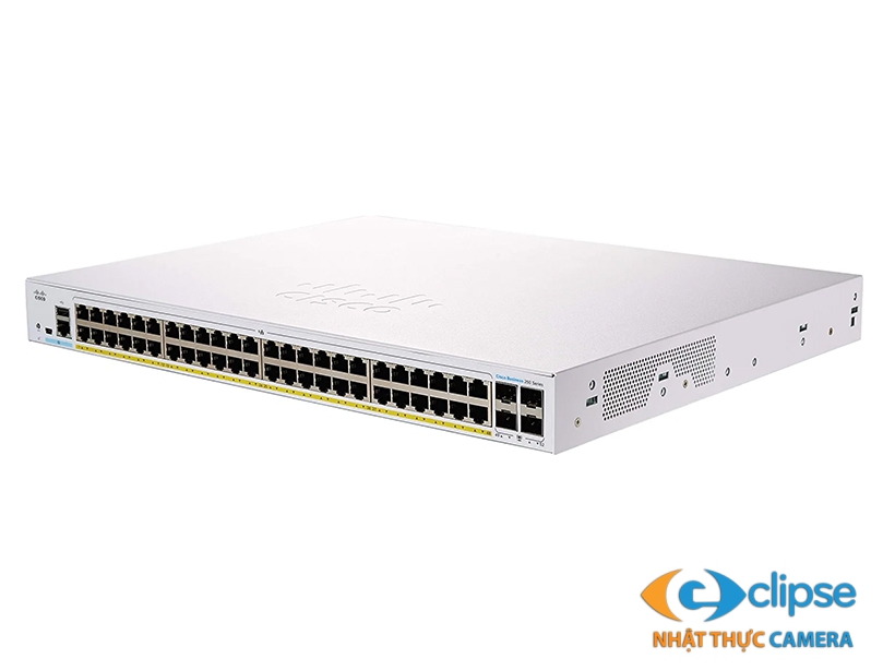 Switch PoE 48 cổng CISCO CBS250-48P-4G-EU