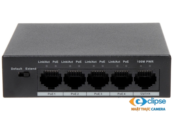 Switch POE 5 cổng dahua PFS3005-4P-58