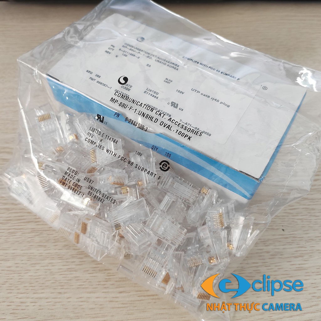 Hạt mạng AMP/COMMSCOPE Cat5 NK, RJ45