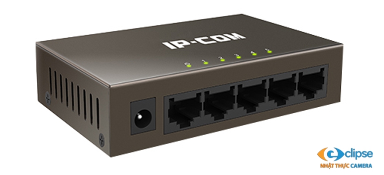 Thiết bị mạng HUB -SWITCH IPCOM UNMANAGED F1005