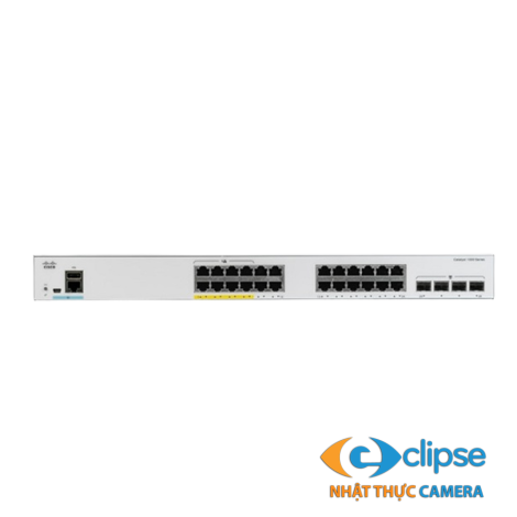 Switch PoE 24 cổng CISCO CON-SNT-C100024T