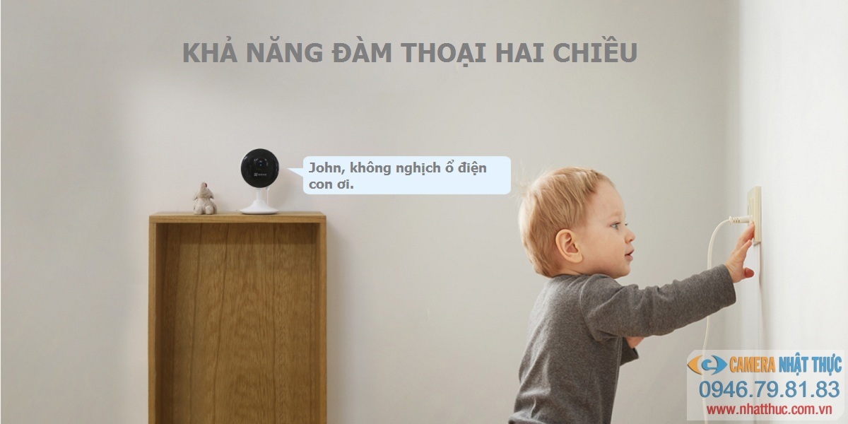 Khả năng đàm thoại và kết nối từ xa qua wifi