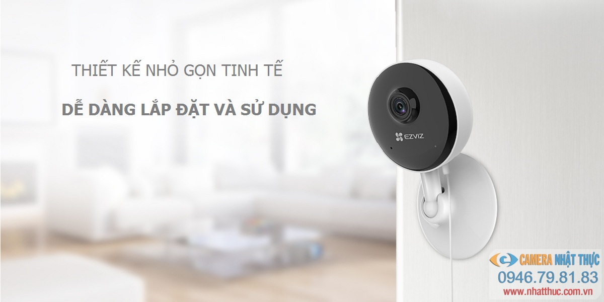 Thiết kế Camera C1C-B xinh xắn nhỏ gọn