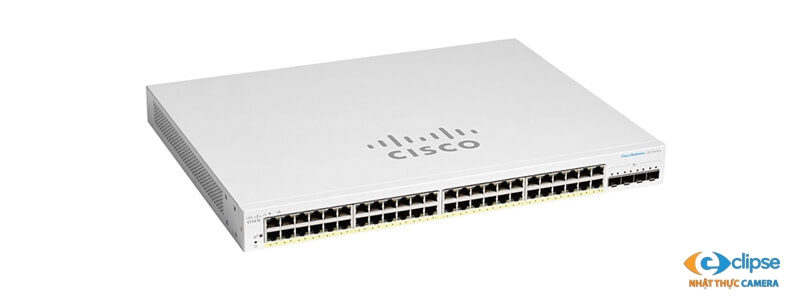 Switch PoE 48 cổng CISCO CBS220-48T-4G-EU