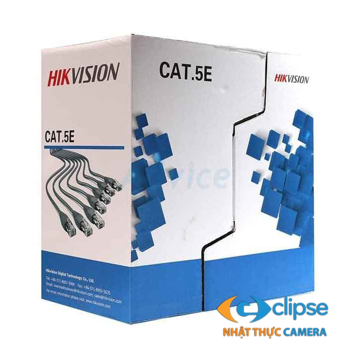 Dây cáp mạng Hikvision CAT5E DS-1LN5E-E/E