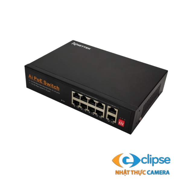 Switch POE Nettek NT-P82F