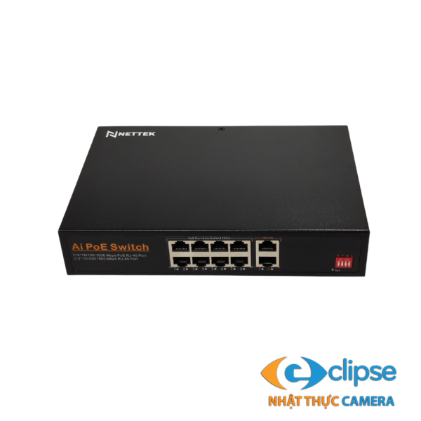 Switch POE Nettek NT-P82G