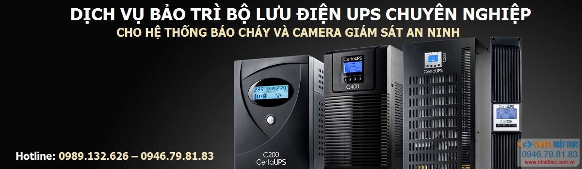 dịch vụ bảo trì bộ lưu điện Hải Phòng