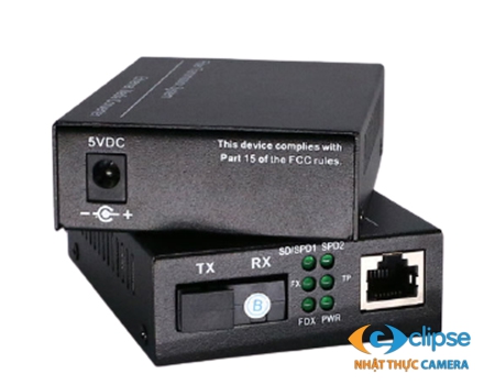 Media Converter HASIVO S500P-1G-1GX (B)