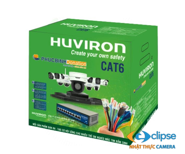 Cáp mạng HUVIRON F-UTP/CAT6E-0.57