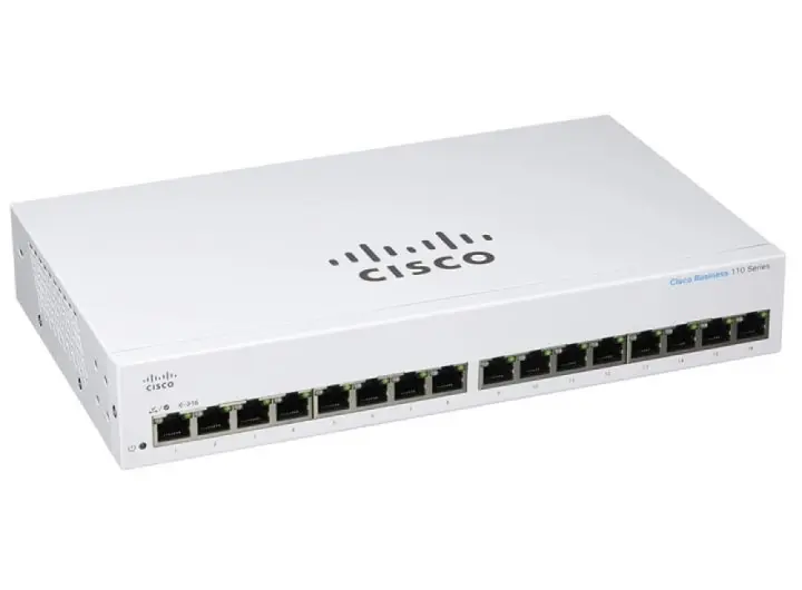 Switch PoE 16 cổng CISCO CBS110-16T-EU