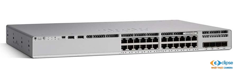 Switch PoE 24 cổng CISCO C9200L-DNA-E-24-3Y