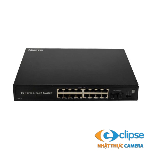 Switch ethernet Nettek NT-E16G2S