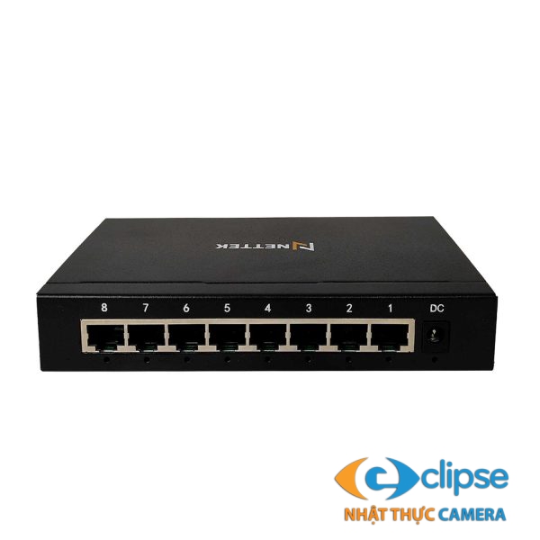 Switch ethernet Nettek NT-E8G-M