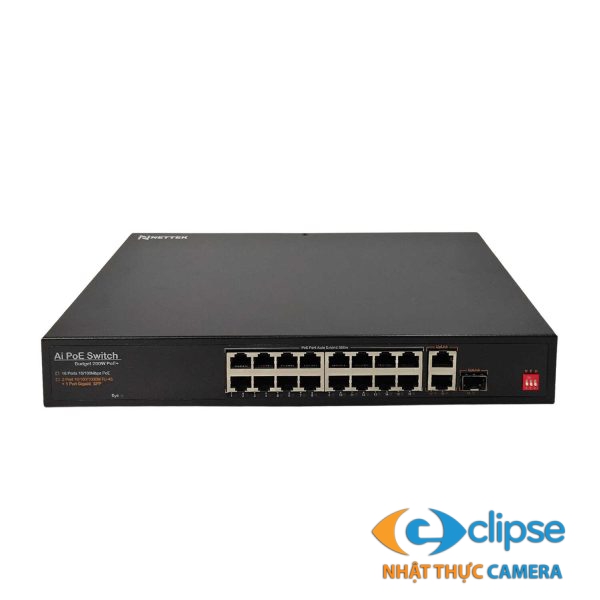 Switch POE Nettek NT-P16F21G