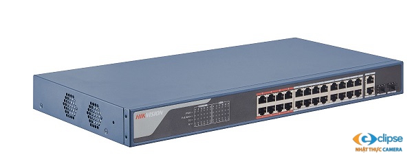 Switch POE 24 cổng Hikvision DS-3E1326P-EI