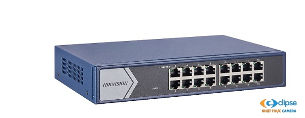 Switch POE 16 cổng Hikvision DS-3E1516-EI