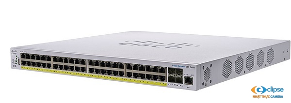 Switch PoE 48 cổng CISCO CBS350-48P-4G-EU