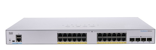 Switch PoE 24 cổng CISCO CBS350-24P-4X-EU