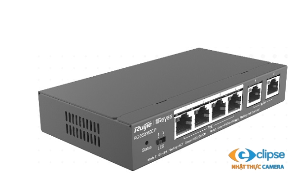 Switch mạng ES200 RG-ES206GC-P