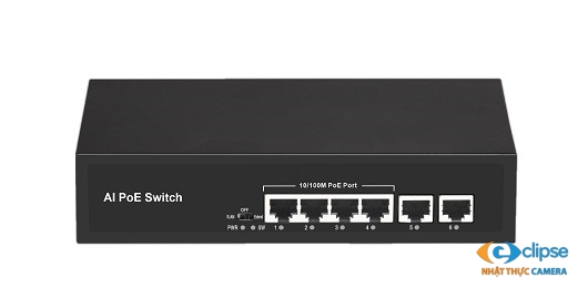 Switch PoE 4 cổng Icantek ICAN4-65-2N