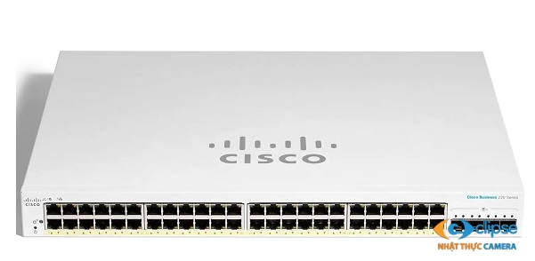 Switch PoE 48 cổng CISCO CBS220-48T-4X-EU