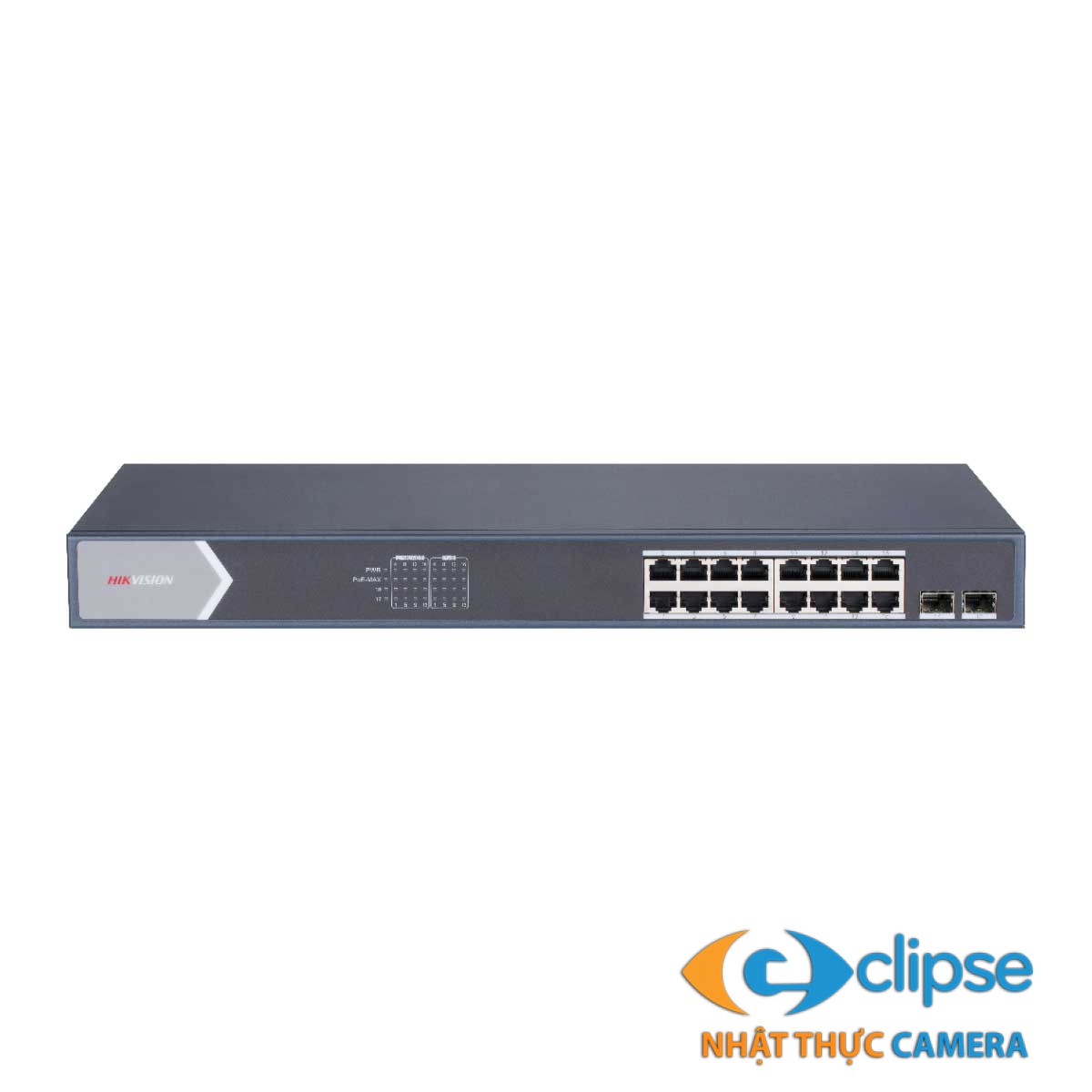 Switch PoE 16 cổng Hikvision DS-3E0518P-E/M