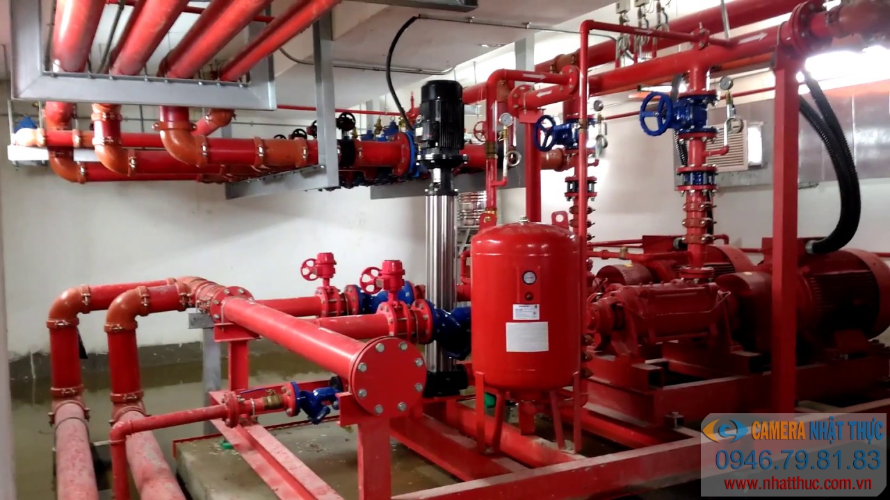 Mẫu hệ thống bơm nước áp suất cao PCCC