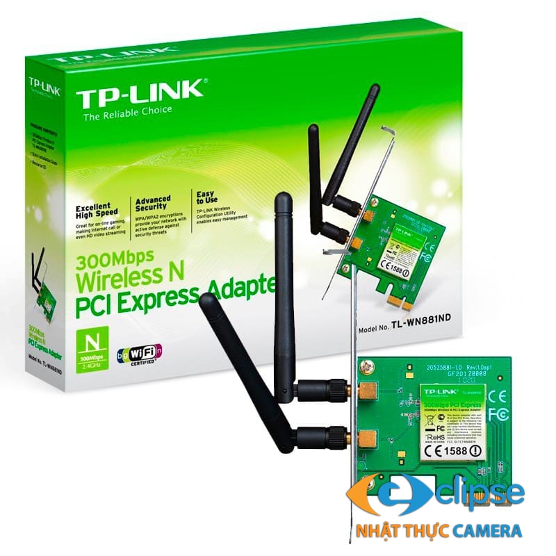 Card mạng không dây Tplink TL-WN881ND