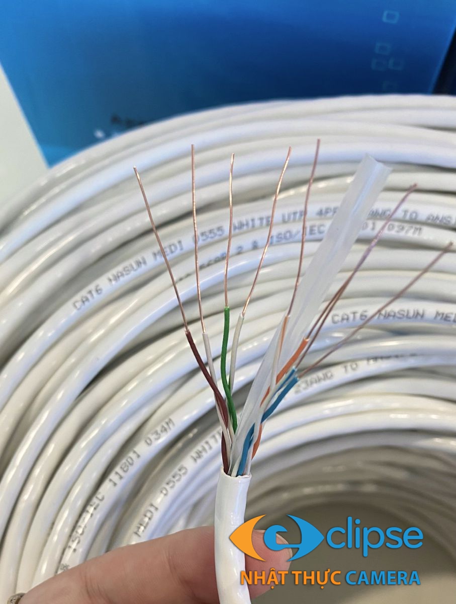 Dây mạng Nasun Cat6 UTP MEDI-0555