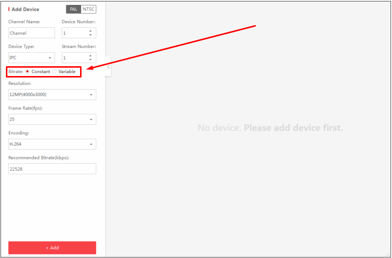 Phần mềm tính băng thông camera, dvr, nrv Bandwidth Calculator